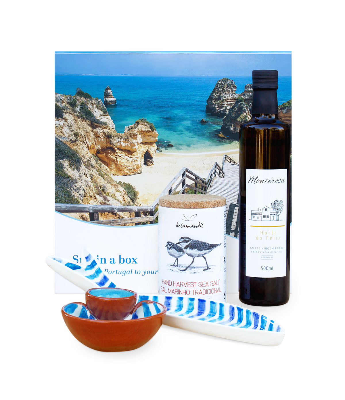 Natura original giftbox with extra virgin olive oil - Sun in a box -  Original giftbox with Portuguese products